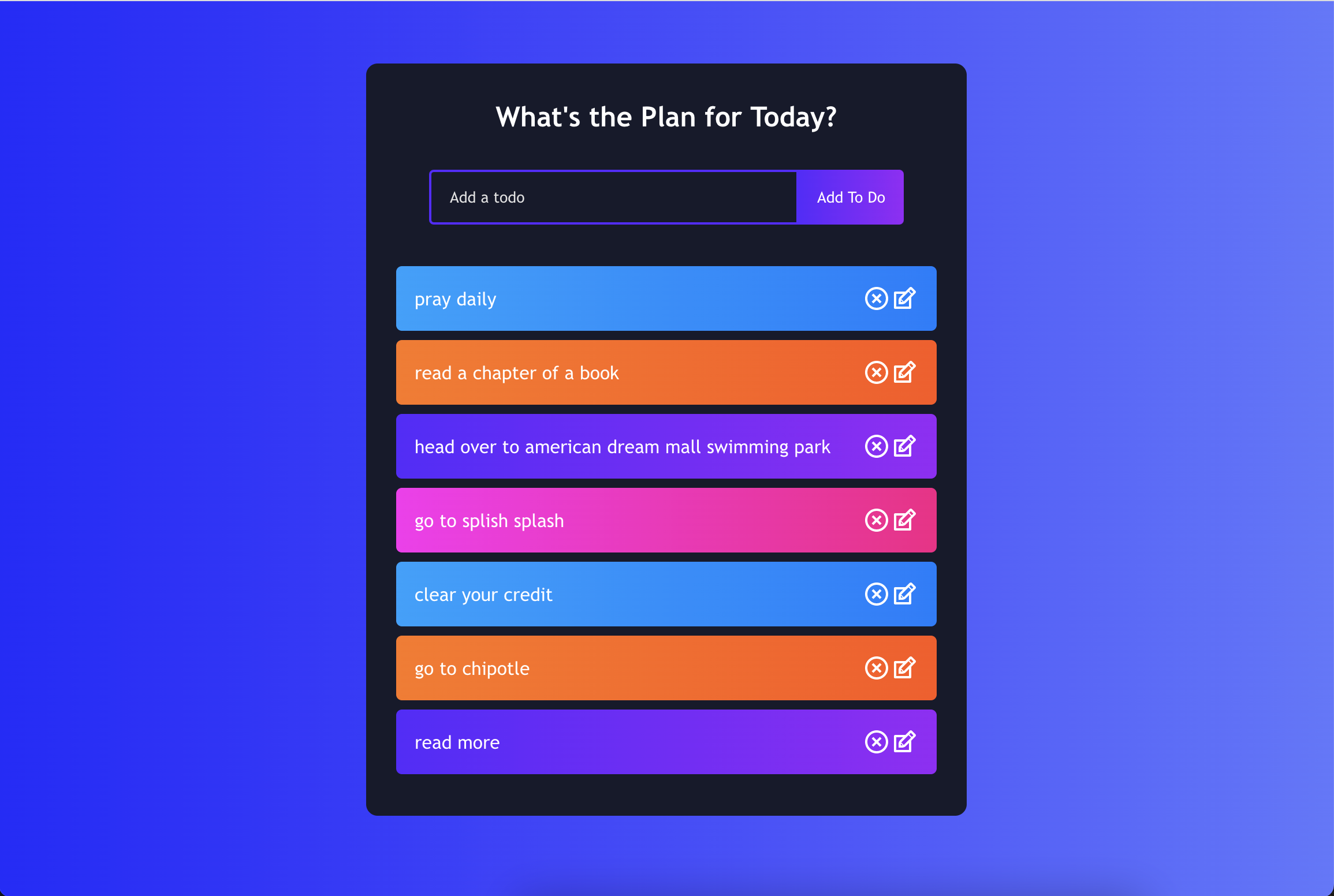 React To-Do-List 